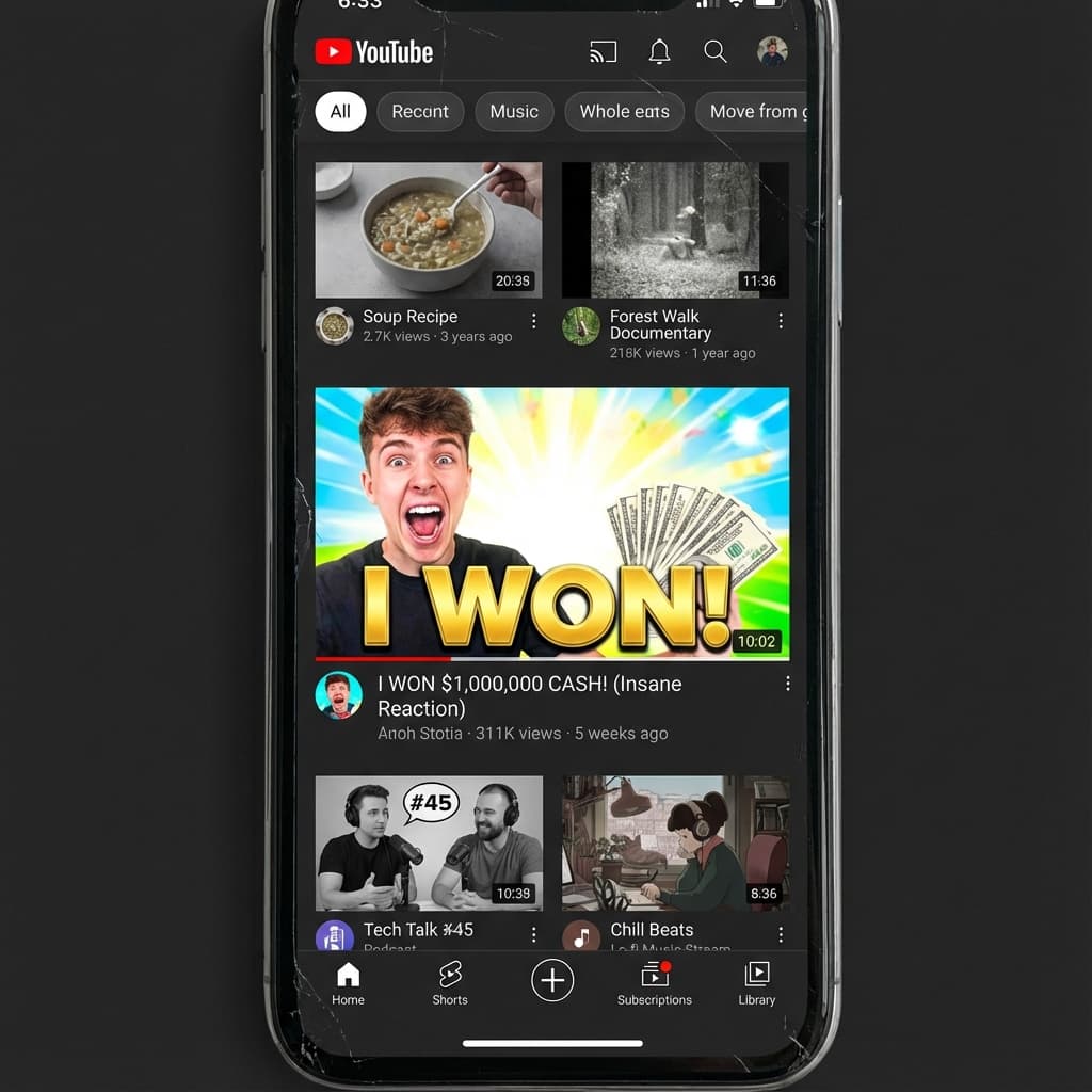 YouTube Optimized Feed